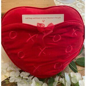 Heart-To-Heart Pillow Valentines Day Decorative Gift With Pocket By Hallmark